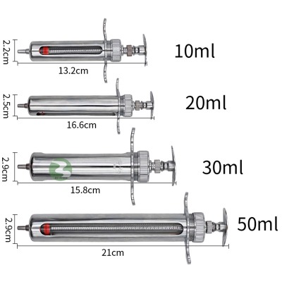 Xilanh inox 10,20,50ML Dương Ninh inox 304 tiêu chuẩn quốc tế