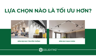 Lựa Chọn Đèn Ray Nam Châm Với Đèn Rọi Ray Truyền Thống?