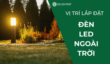 Gợi Ý 6 Vị Trí Lắp Đặt Đèn LED Ngoài Trời Khiến Nhà Bạn Sáng Bừng Về Đêm