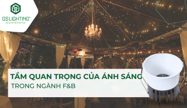 Tầm quan trọng của ánh sáng trong dự án F&B