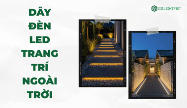 Dây Đèn LED Trang Trí Ngoài Trời – Lựa Chọn Hoàn Hảo Cho Không Gian Ngoài Trời