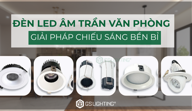 Giải Pháp Chiếu Sáng Bền Bỉ Với Đèn LED Âm Trần Văn Phòng