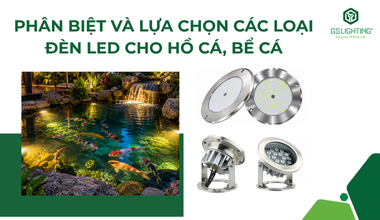 Phân Biệt Và Lựa Chọn Các Loại Đèn LED Cho Hồ Cá, Bể Cá