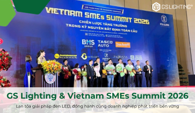 GS Lighting Đồng Hành Cùng Vietnam SMEs Summit 2026