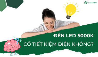 Đèn LED 5000K Có Tiết Kiệm Điện Hơn So Với Đèn Truyền Thống Không?