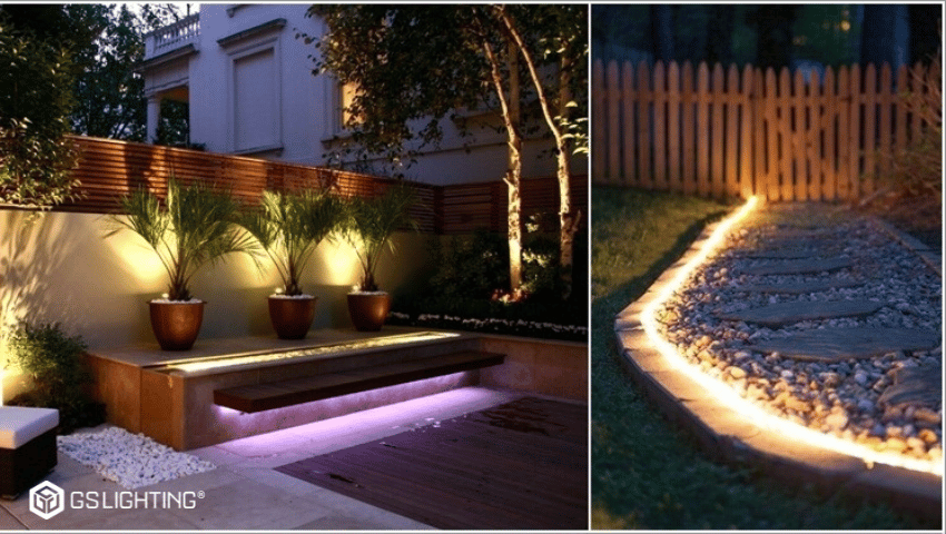 dây đèn led trang trí ngoài trời
