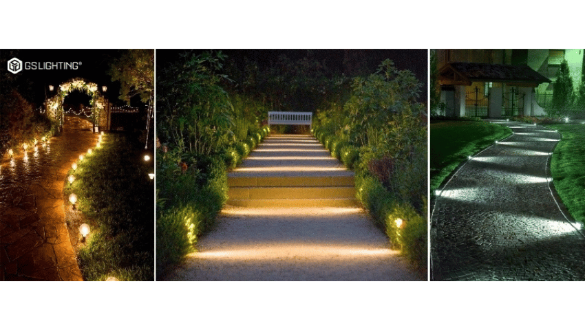 lắp đặt đèn cảnh quan