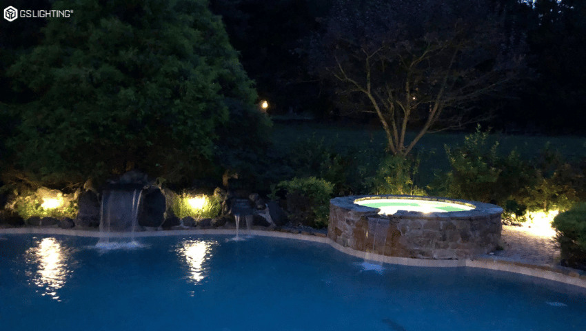 lắp đặt đèn cảnh quan