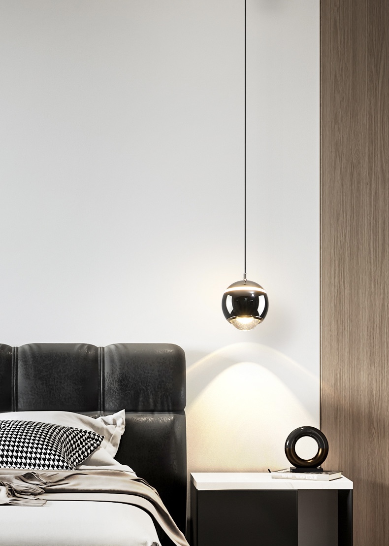Đèn thả Spotlight kèm dải sáng - Pearl Black / GS-PST
