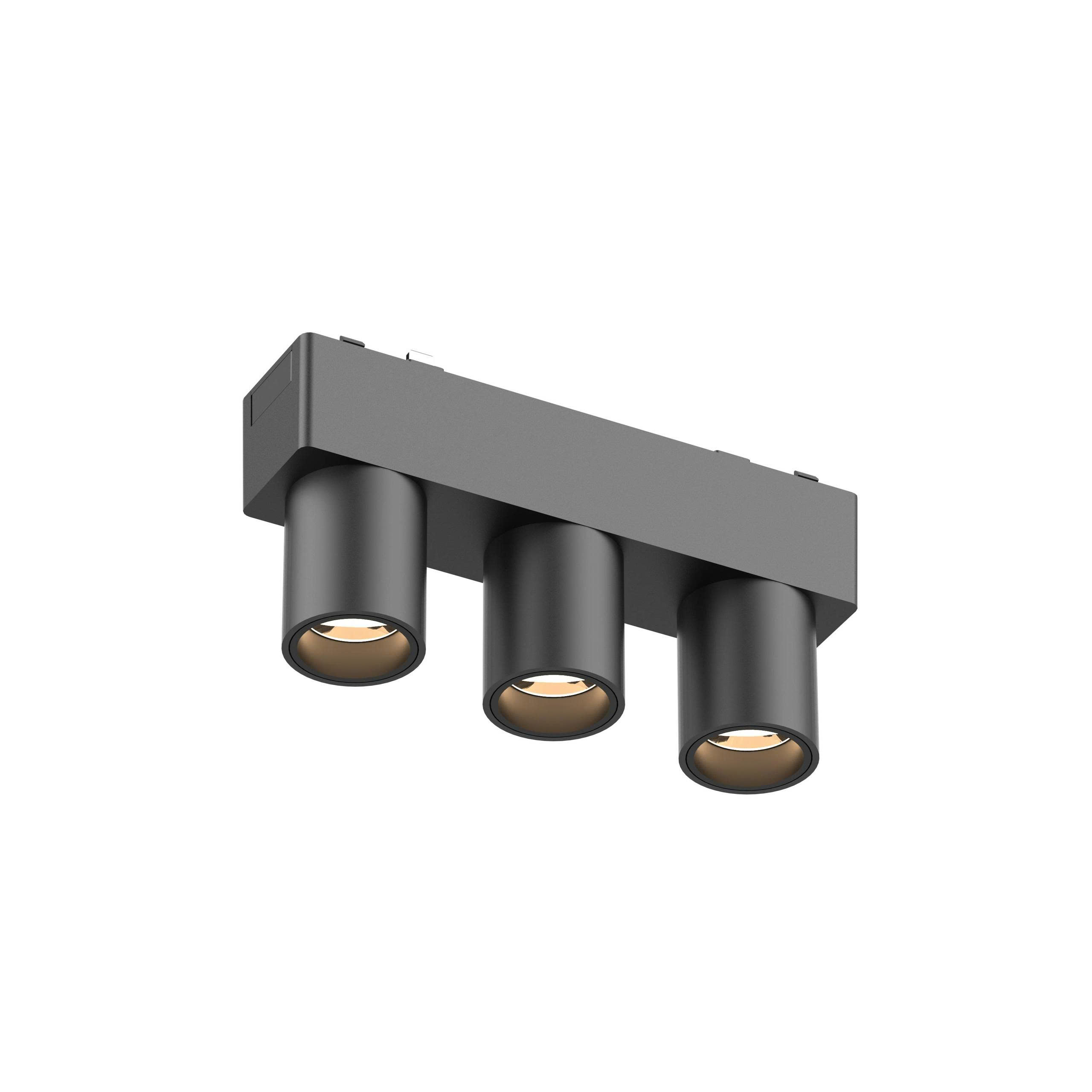 Đèn spotlight nam châm cụm 3 hệ ray 2 in 1 / GSNCTC3