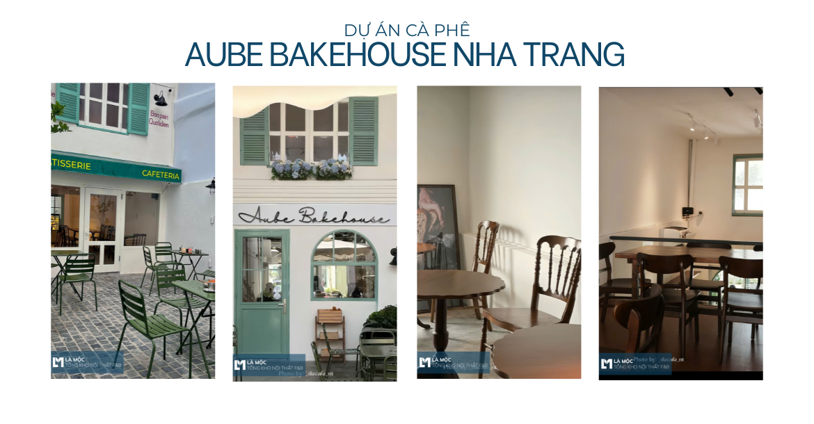 Aube Bakehouse Nha Trang – Không Gian Trà Bánh Phong Cách Châu Âu Giữa Lòng Thành Phố Biển