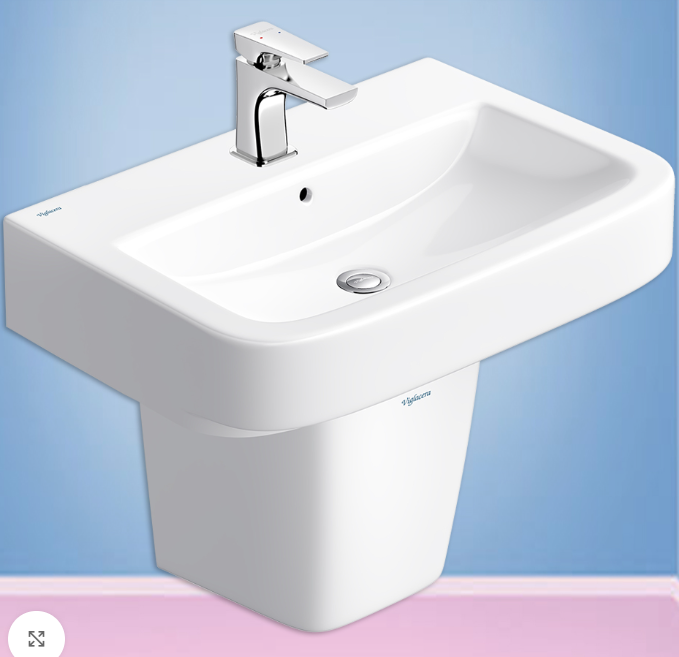 Chậu rửa lavabo treo tường Viglacera CD50