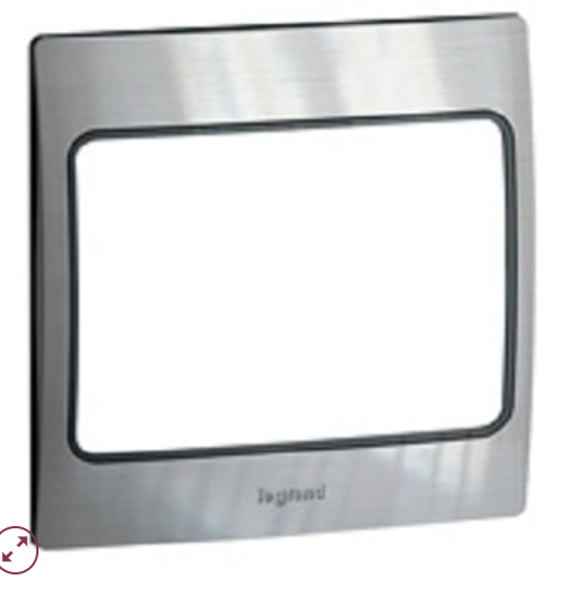 Mặt che inox mờ Mallia