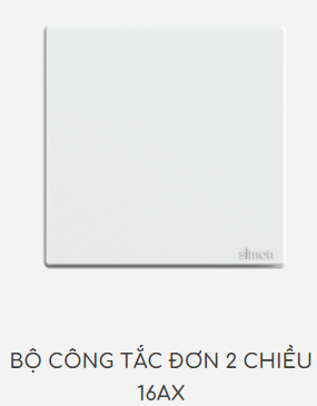Bộ công tắc đơn 2 chiều