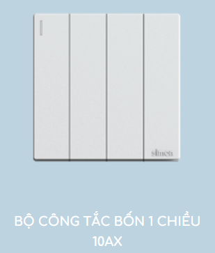 Bộ công tắc bốn 1 chiều