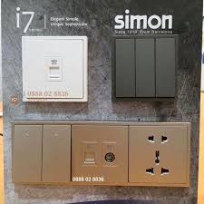 Ổ cắm Simon cao cấp