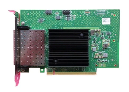 Intel E810 Quad Port 10/25GbE SFP28 Adapter, PCIe Full Height, Customer Kit