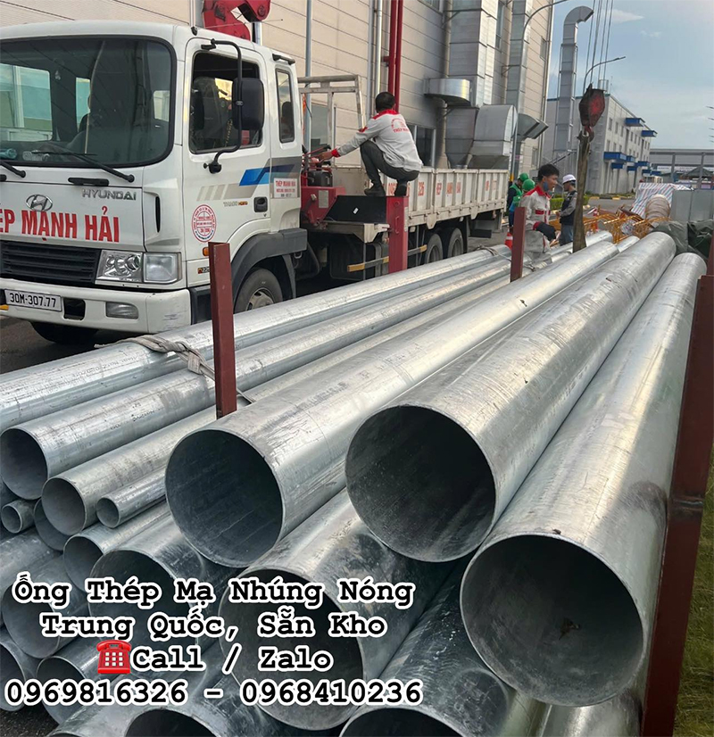 Tiêu chuẩn Ống thép mạ kẽm nhúng nóng mới nhất