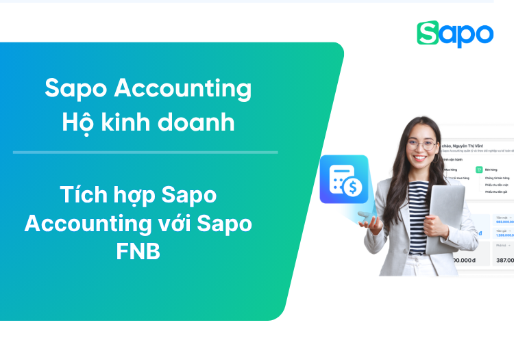 Kết nối ứng dụng Sapo Accounting - Hộ kinh doanh với phần mềm Sapo FNB