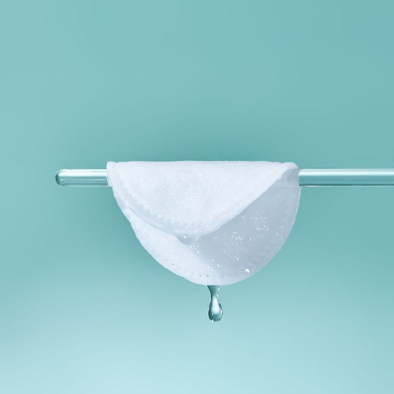 Bông Tẩy Trang Cao Cấp Goêm 100% Cotton Miếng Tròn 204m