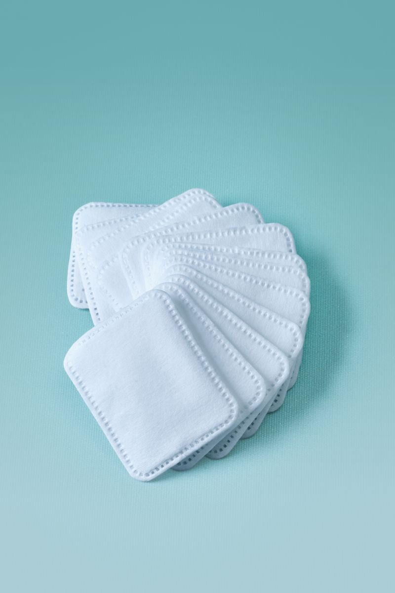 Bông Tẩy Trang Cao Cấp Goêm 100% Cotton Miếng Vuông 150m