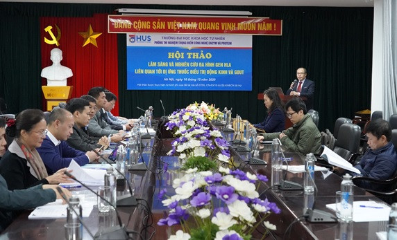 Hội thảo lâm sàng và nghiên cứu đa hình gen HLA liên quan tới dị  ứng thuốc điều trị động kinh và Gout