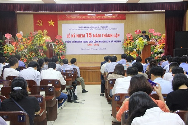 Lễ Kỷ niệm 15 năm thành lập Phòng thí nghiệm Trọng điểm Công nghệ Enzym và Protein