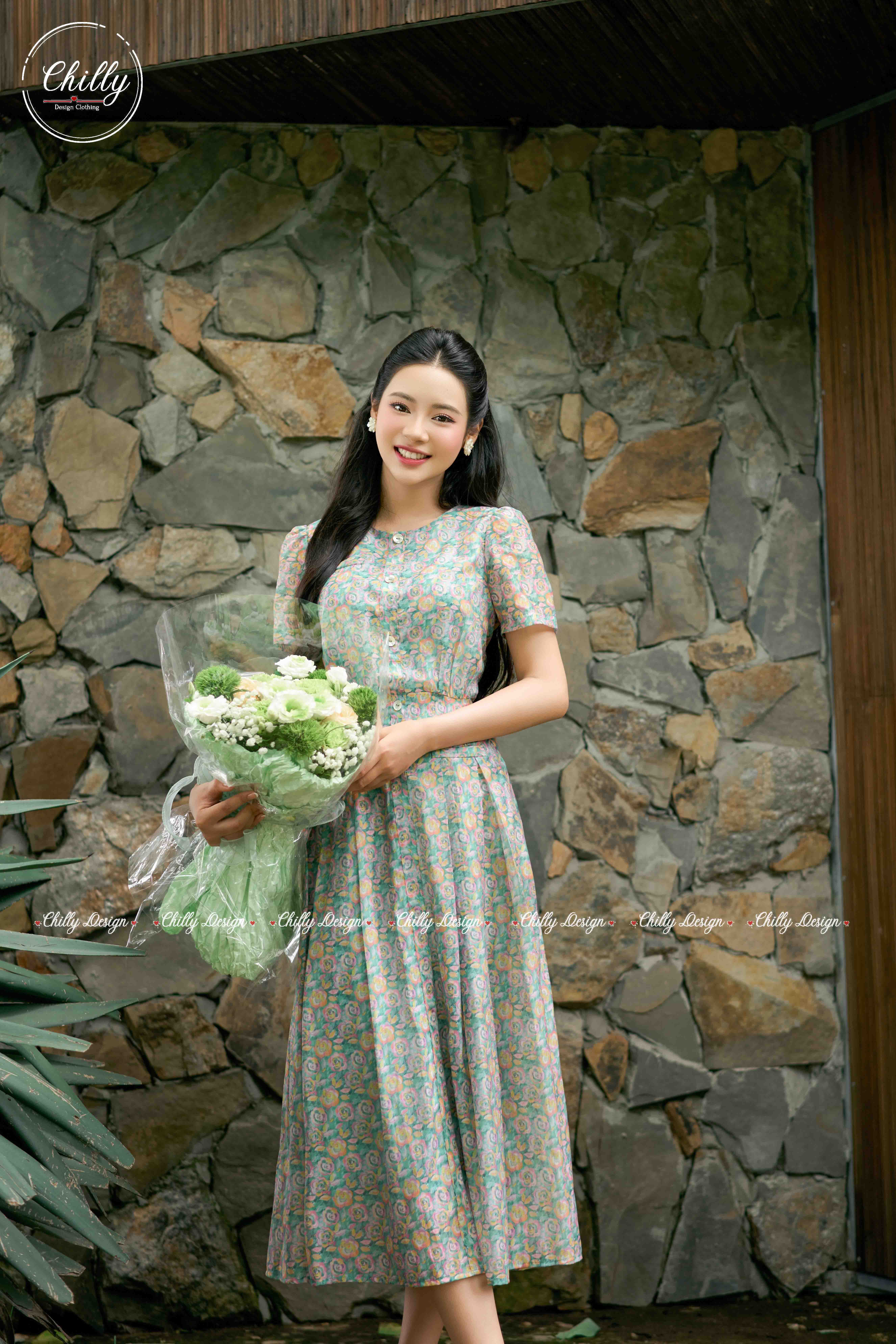 Đầm liền CDL002