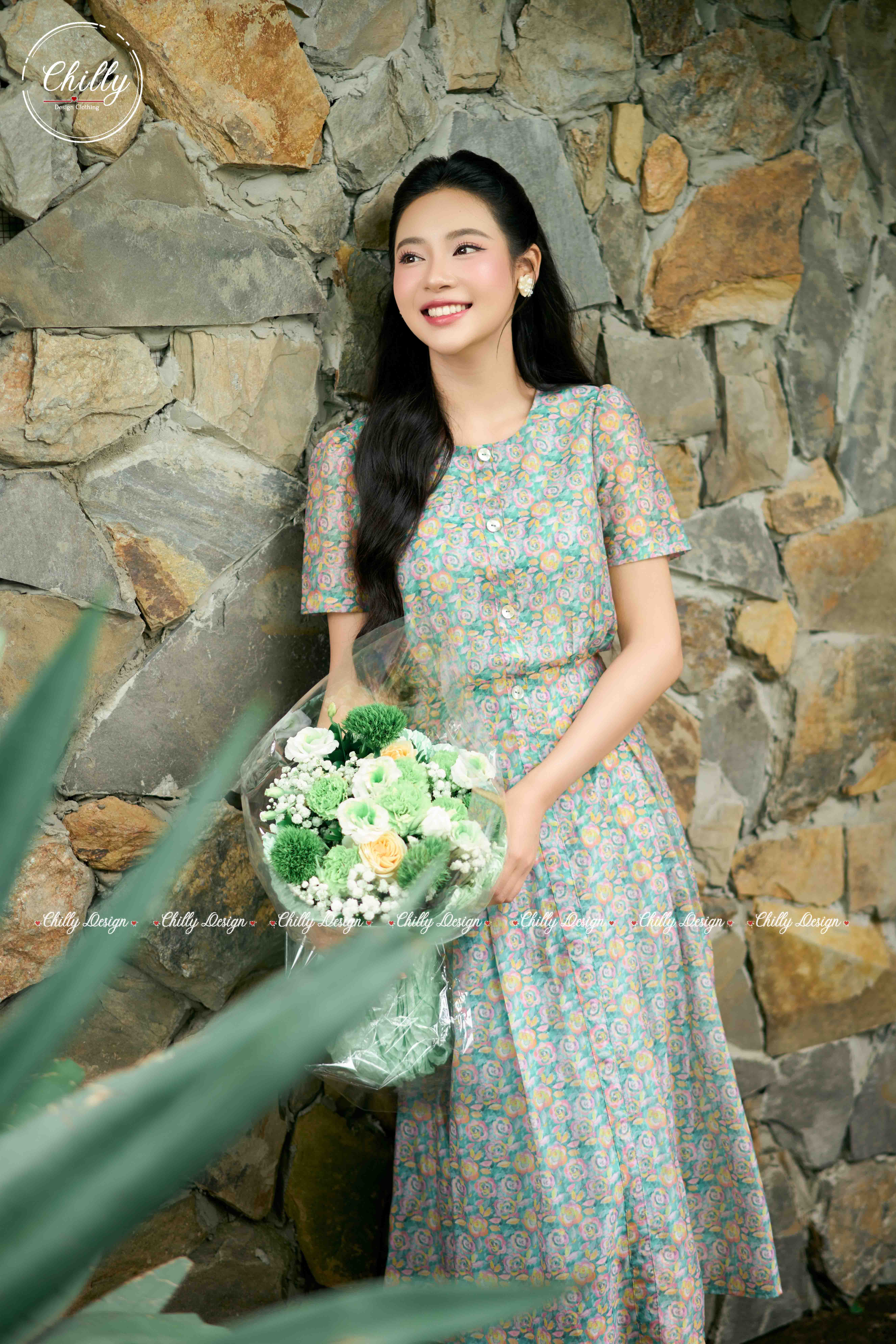 Đầm liền CDL002