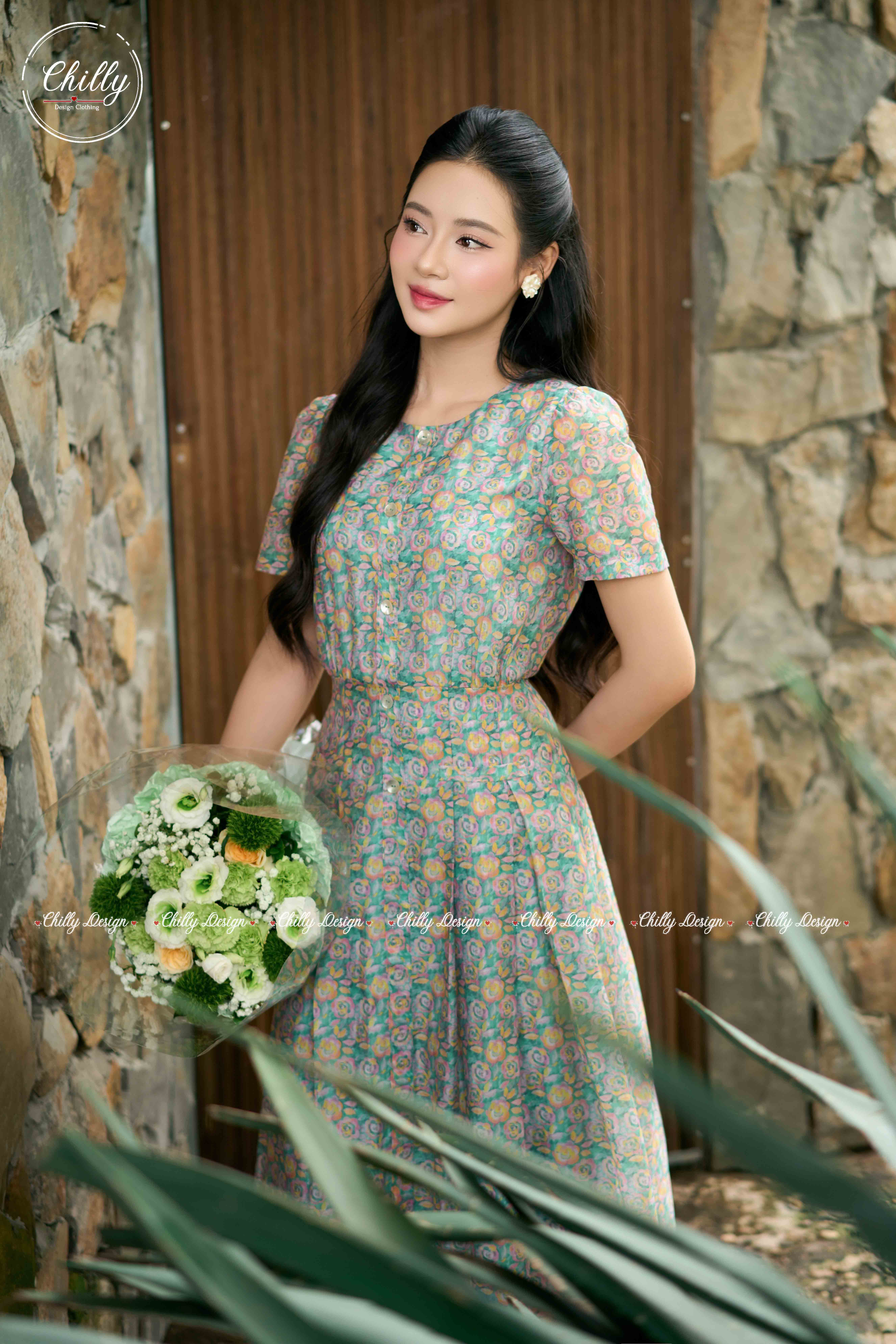 Đầm liền CDL002