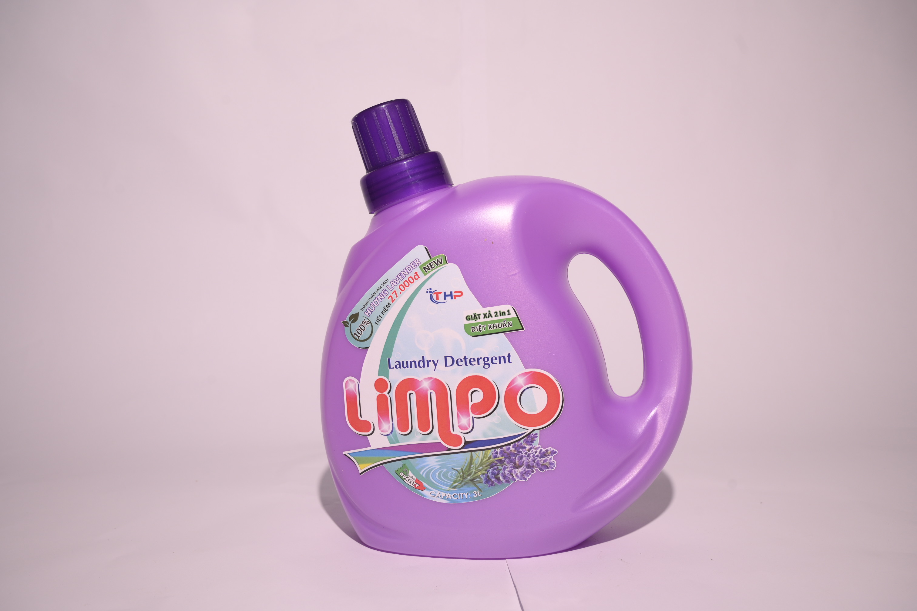 Nước Giặt Xả Limpo Hương Lavender 3 Lít