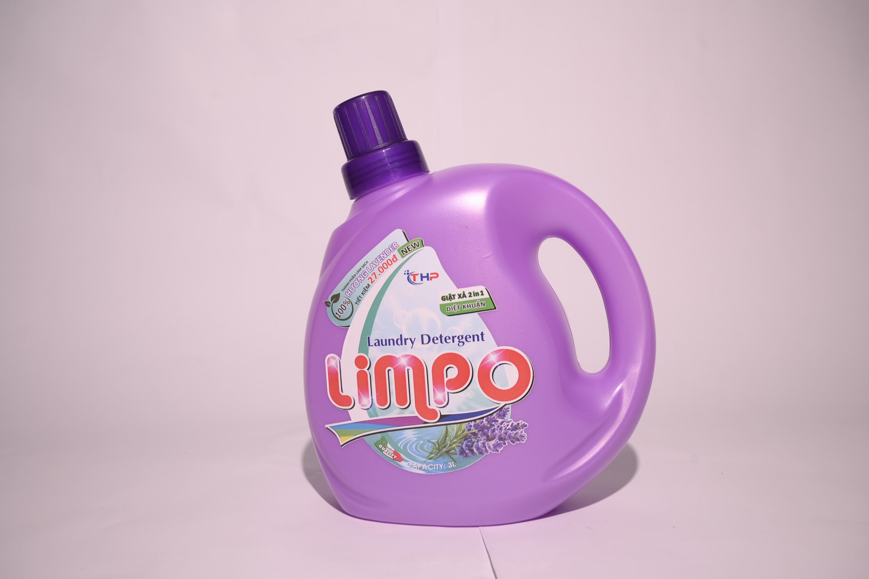 Nước Giặt Xả Limpo Hương Lavender 3 Lít