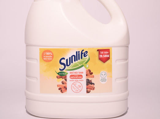 Nước rửa chén hương quế và bồ hòn 3,6 Lít - Sự lựa chọn hoàn hảo cho việc làm sạch chén bát!