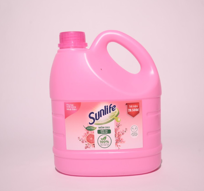 Nước Rửa Chén Sunlife Hương Bưởi + Hoa Anh Đào 5 Lít