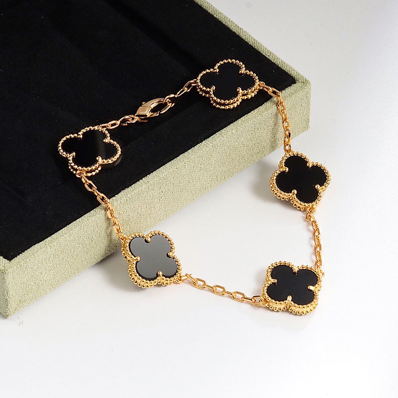 Clover Bracelet - Black