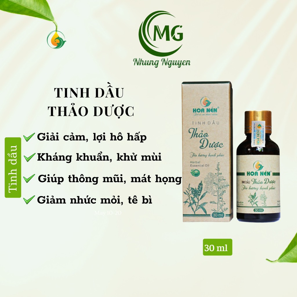 Tinh dầu thảo dược Hoa Nén