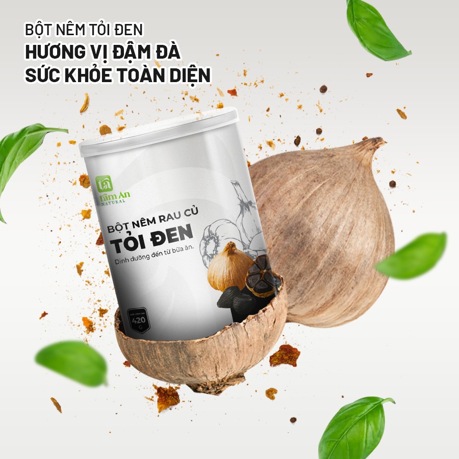 Bột nêm rau củ tỏi đen 420g