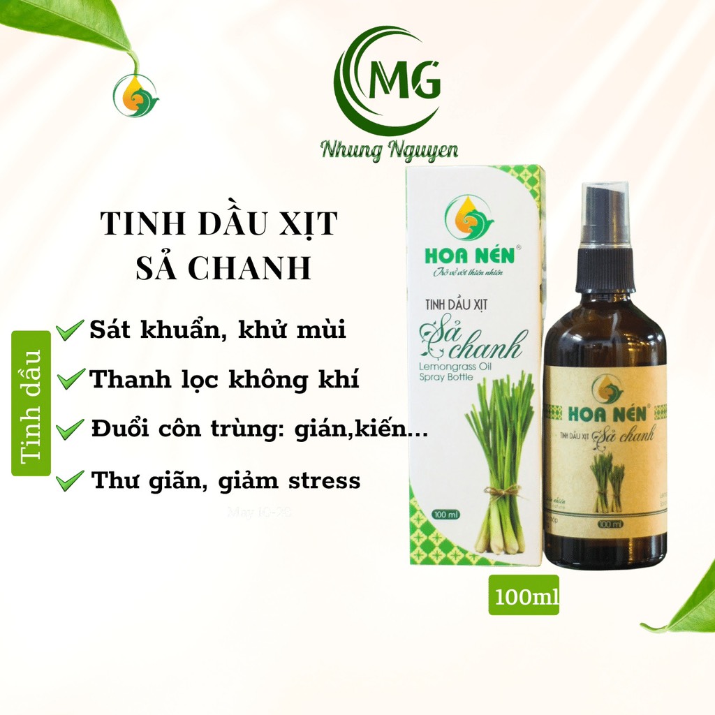 TD xịt sả chanh