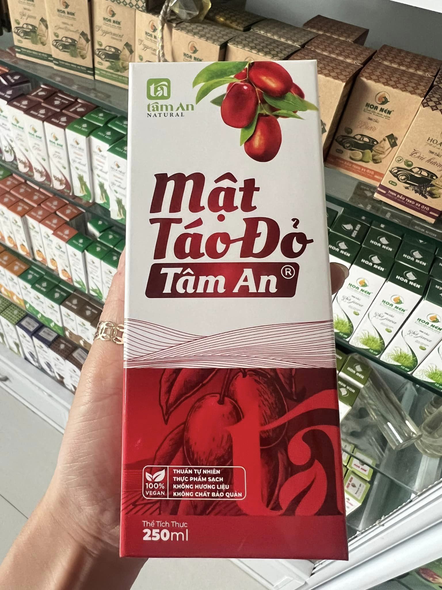 Mật táo đỏ Tâm An 250ml