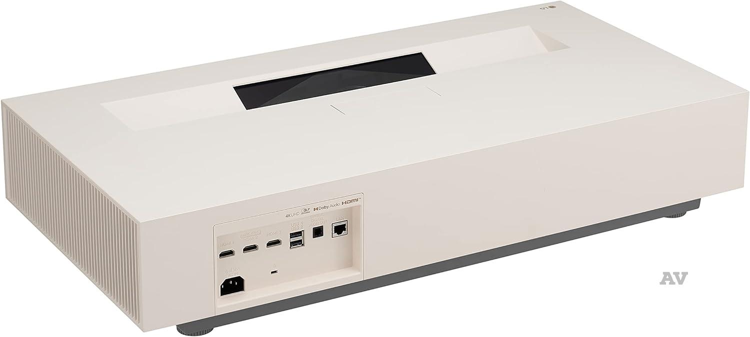 Máy chiếu siêu ngắn LG HU915QE 4K UHD (3840 x 2160), CineBeam 3Ch Laser Smart Home Theater với độ sáng lên tới 3700 ANSI Lumens và webOS 6.0 Video, Netflix và Apple TV+