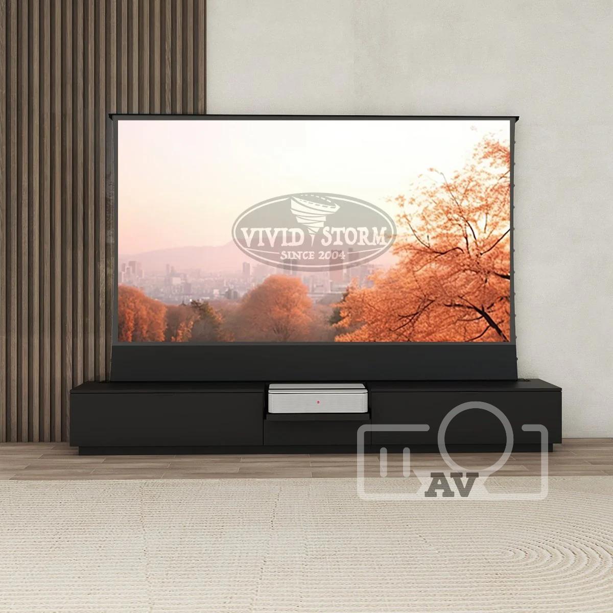 VIVIDSTORM Tủ TV Laser có động cơ Berlin -Leica Cine 1 Edition