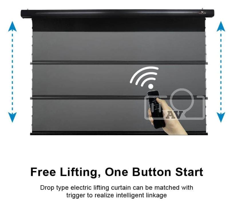 Màn điện âm trần quang học Vividstorm (UST)