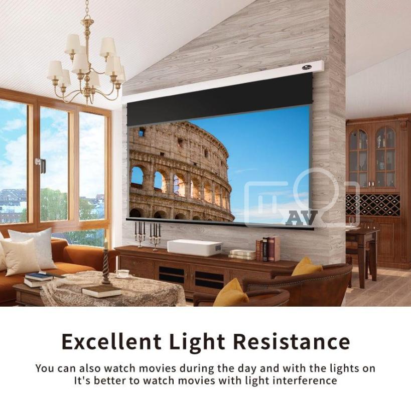 Màn điện âm trần quang học Vividstorm (UST)