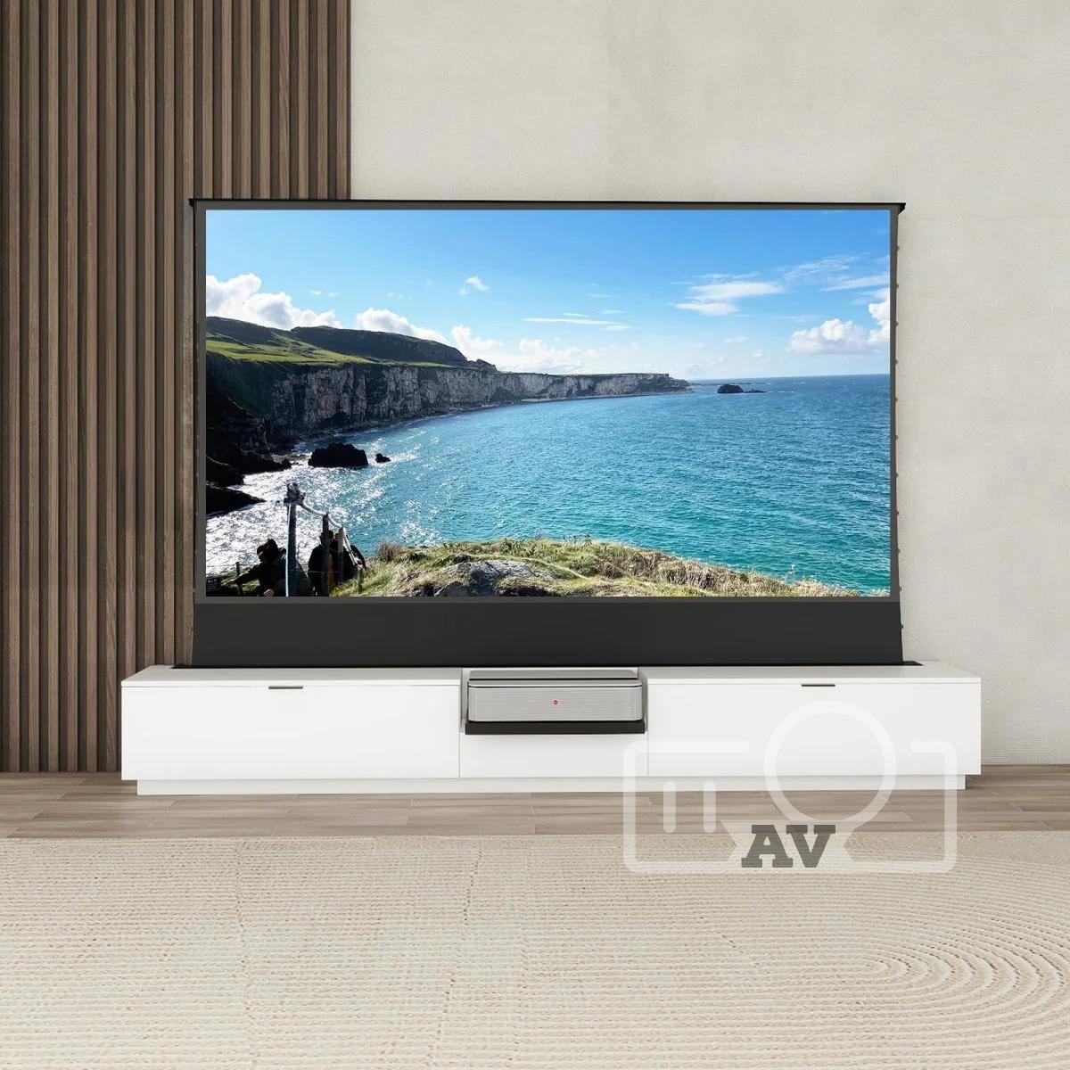 VIVIDSTORM Tủ TV Laser có động cơ Berlin -Leica Cine 1 Edition