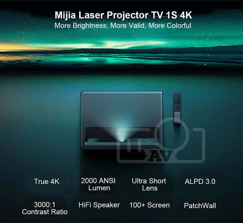 XIAOMI Mijia 1S 4K 2000Ansi