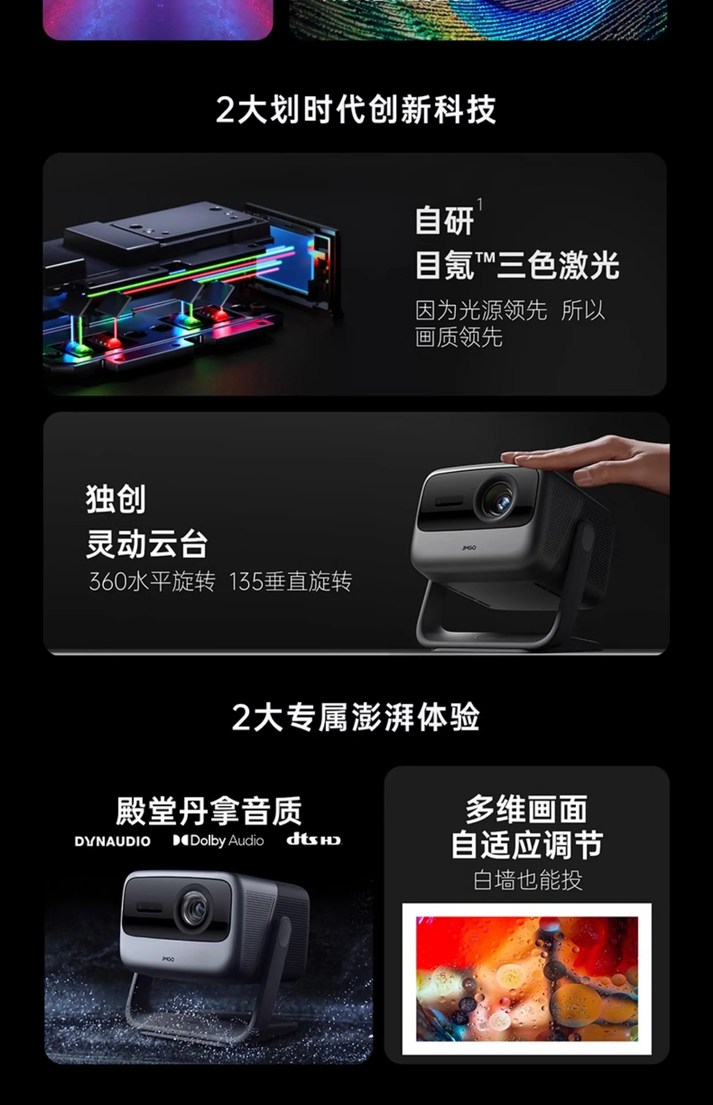 JMGO N1S Ultra 4K , 4800Ansi, Triple Laser