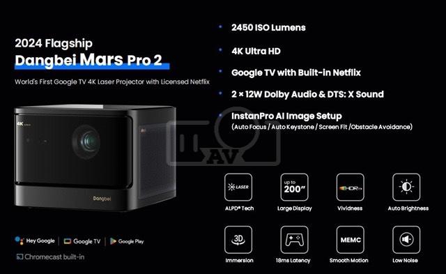 Dangbei Mars Pro 2 4K 4000Ansi