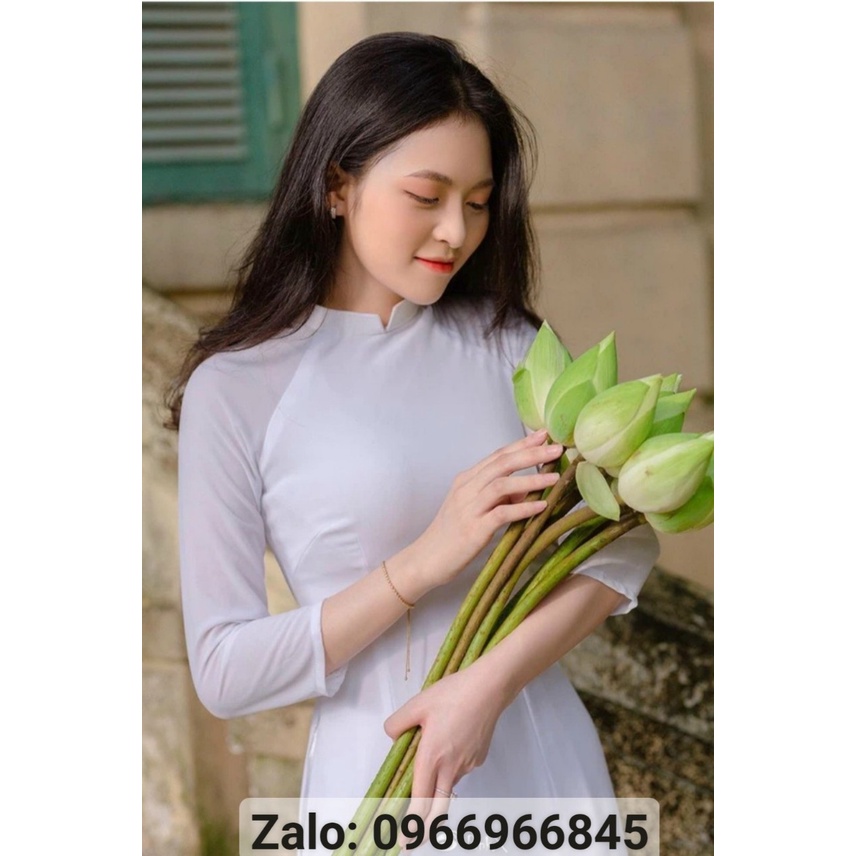 Áo dài trắng, áo dài đồng phục học sinh- Áo Dài Đan Linh