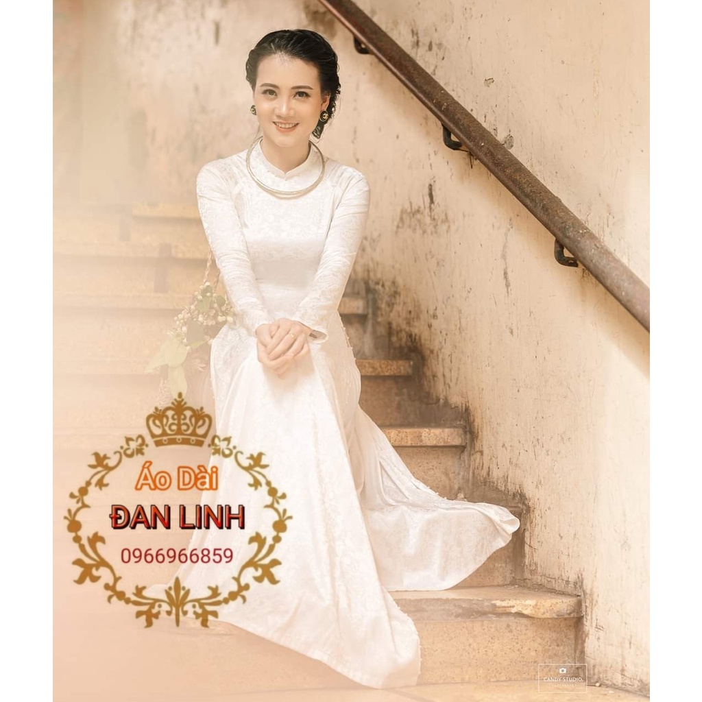 Đủ màu áo dài gấm sang trọng - Áo Dài Đan Linh