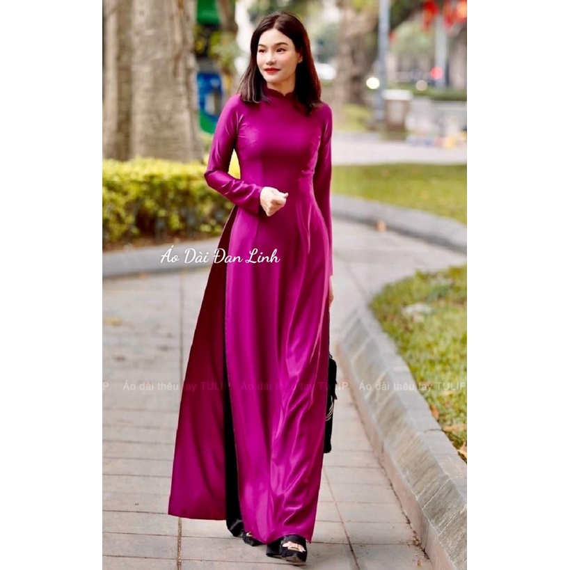 Đủ màu áo dài lụa cao cấp sang trọng - Áo Dài Đan Linh